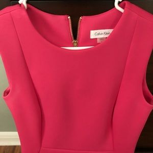 Calvin Klein pink dress